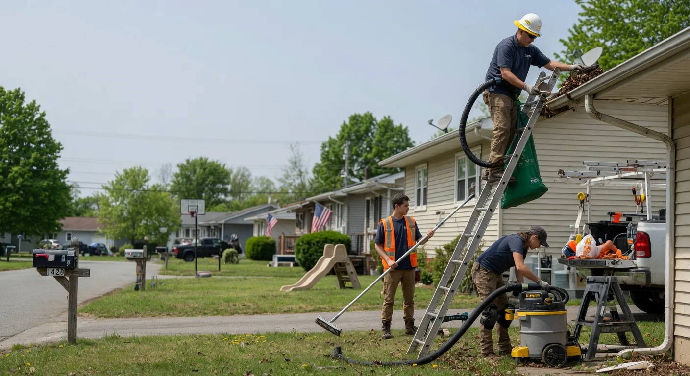 Gutter Installation in Somerdale, OH near me